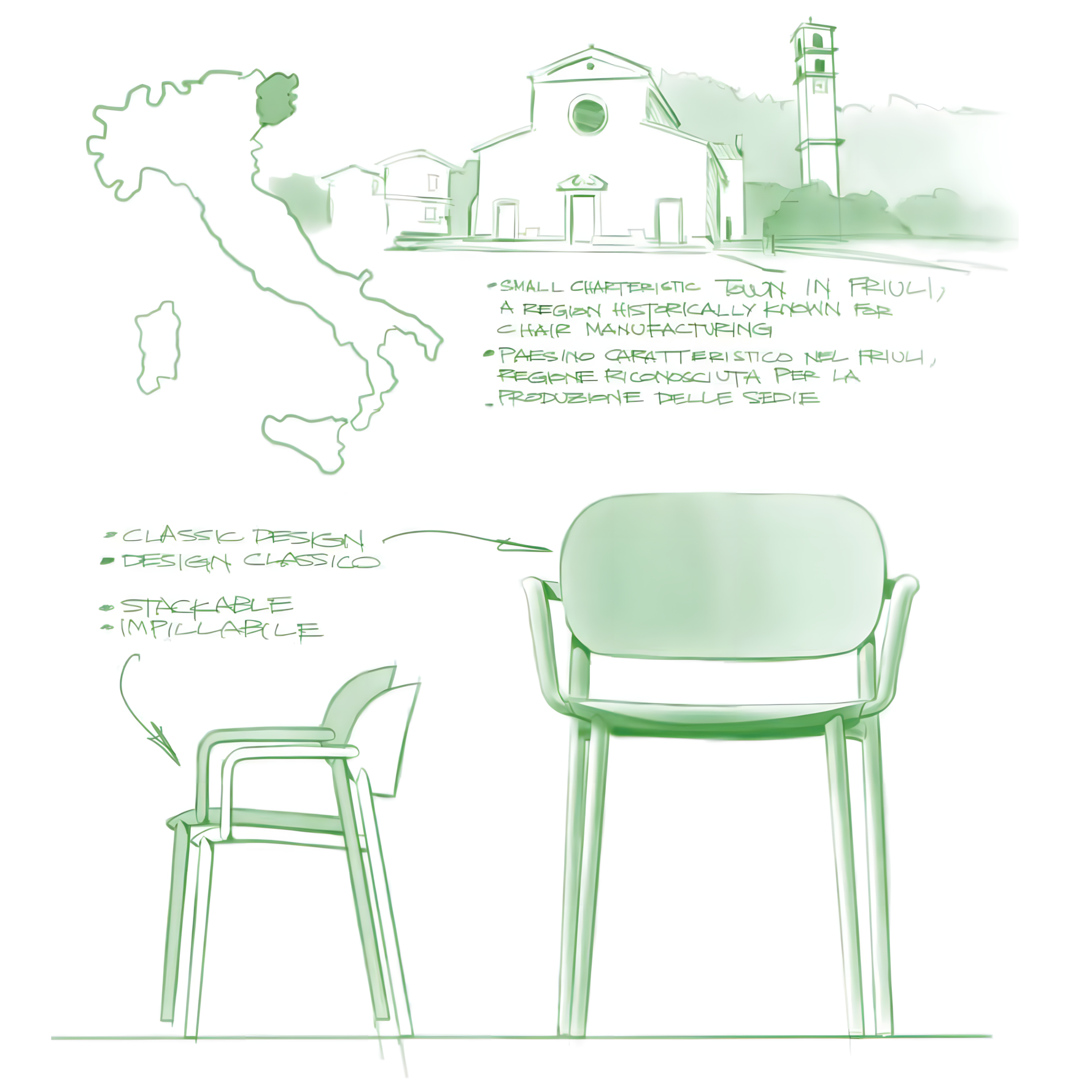 Chaise Osoppo